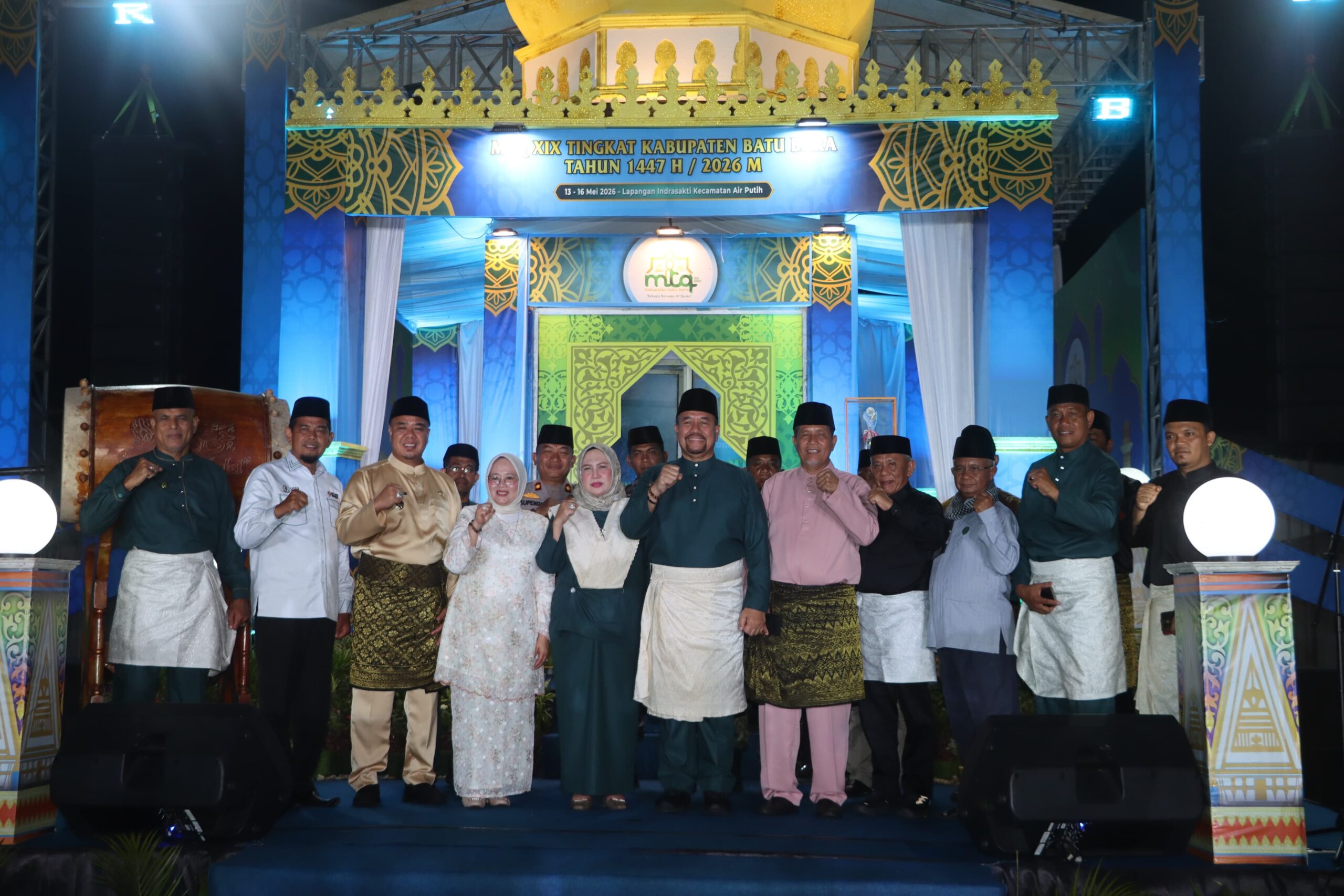 MTQ ke-XIX Kabupaten Batu Bara ditutup meriah – Kecamatan Datuk Lima Puluh raih juara umum