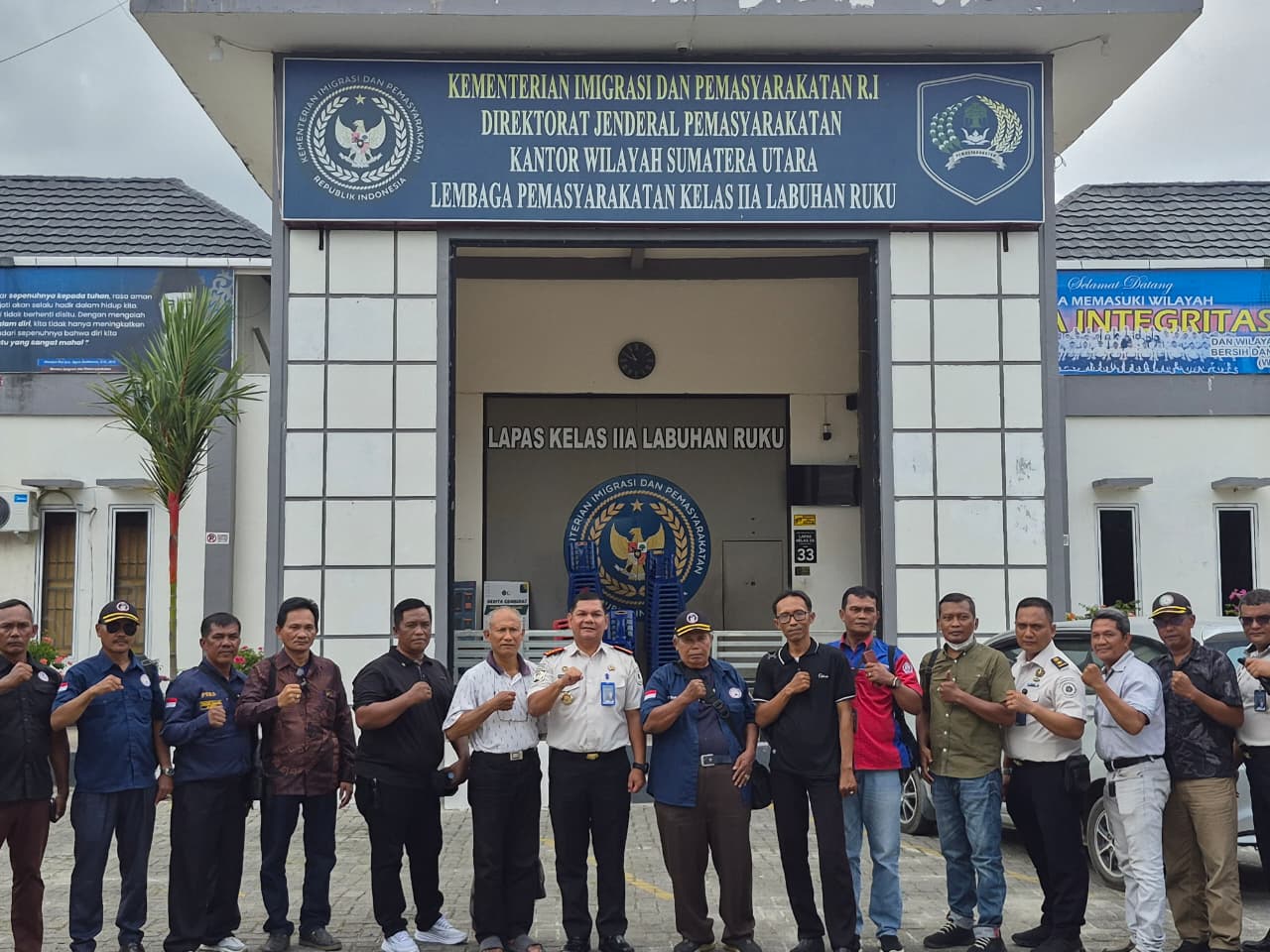 Pererat Sinergi dengan Insan Pers, Lapas Labuhan Ruku Tegaskan Komitmen Transparansi Informasi