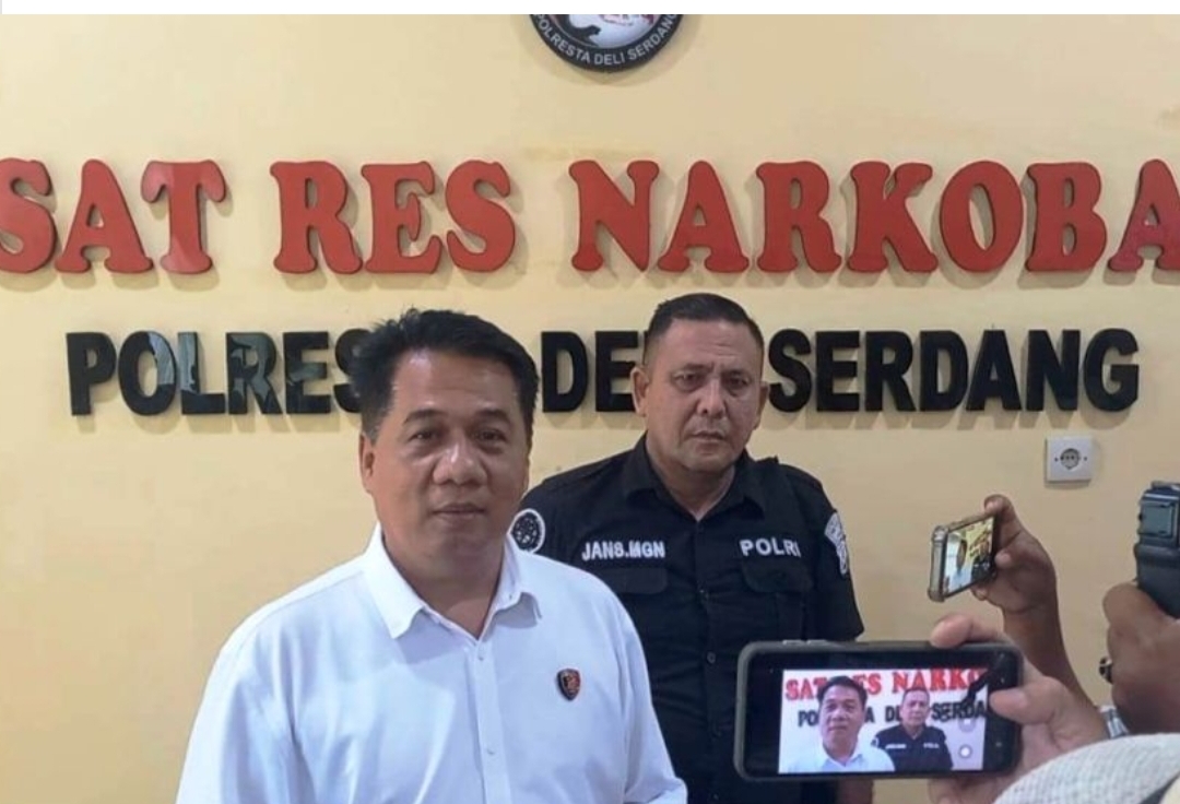 Door Stop Kasat Res Narkoba Polresta Deli Serdang: Mei 2026 ungkap 28 kasus, sita 860 gram sabu hingga 40 batang ganja