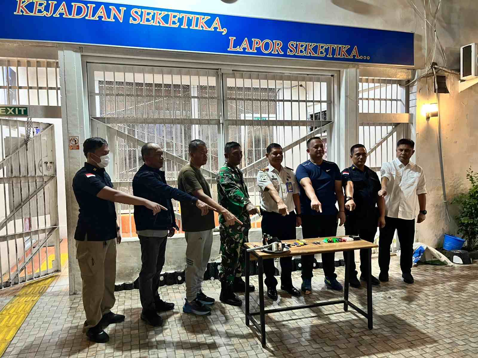 Polres Batu Bara Gelar Razia Bersama di Lapas Kelas II A Labuhan Ruku – Tidak Ditemukan Barang Terlarang