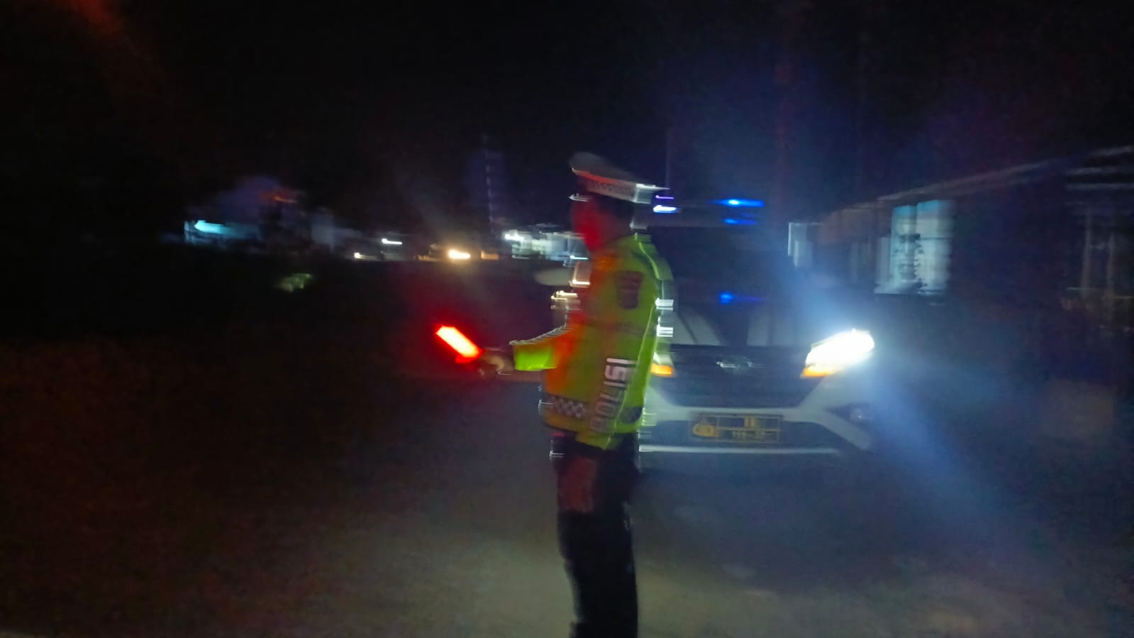 Sat Lantas Polres Batu Bara Gelar Patroli Blue Light di Lokasi Rawan Gangguan, Antisipasi Macet, Laka, Balap Liar dan Begal