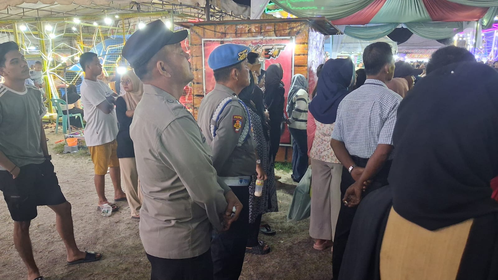 Polsek Air Putih Gelar Patroli Malam Hari, Antisipasi Balap Liar, Begal, dan Tawuran