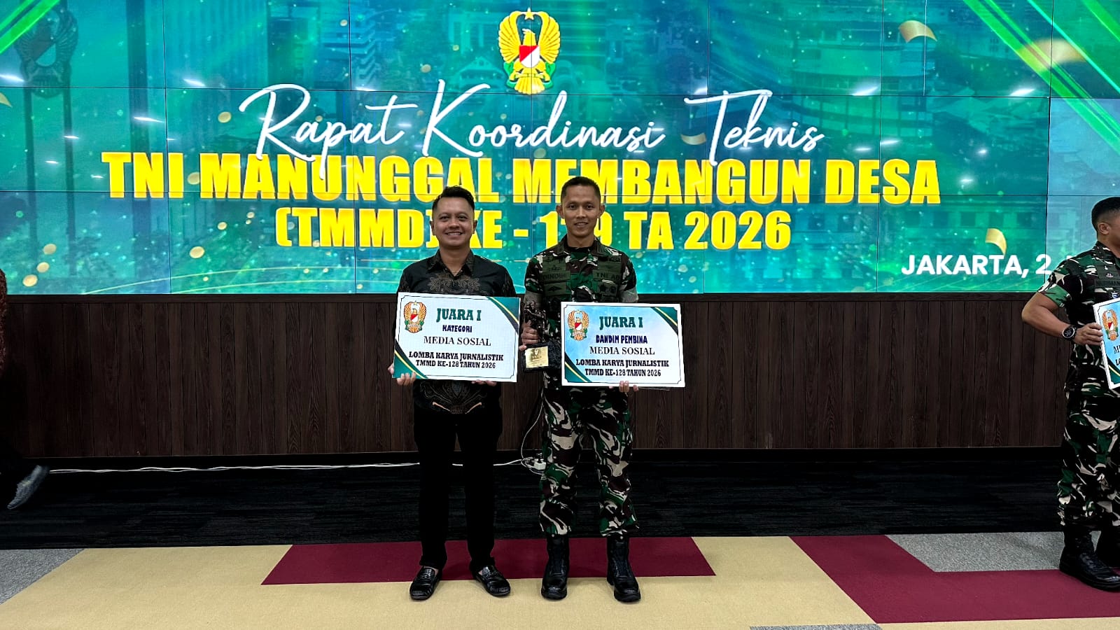 Borong Juara LKJ TMMD Ke-128 di Mabesad, Kodam IV/Diponegoro Buktikan Dominasi Publikasi Nasional