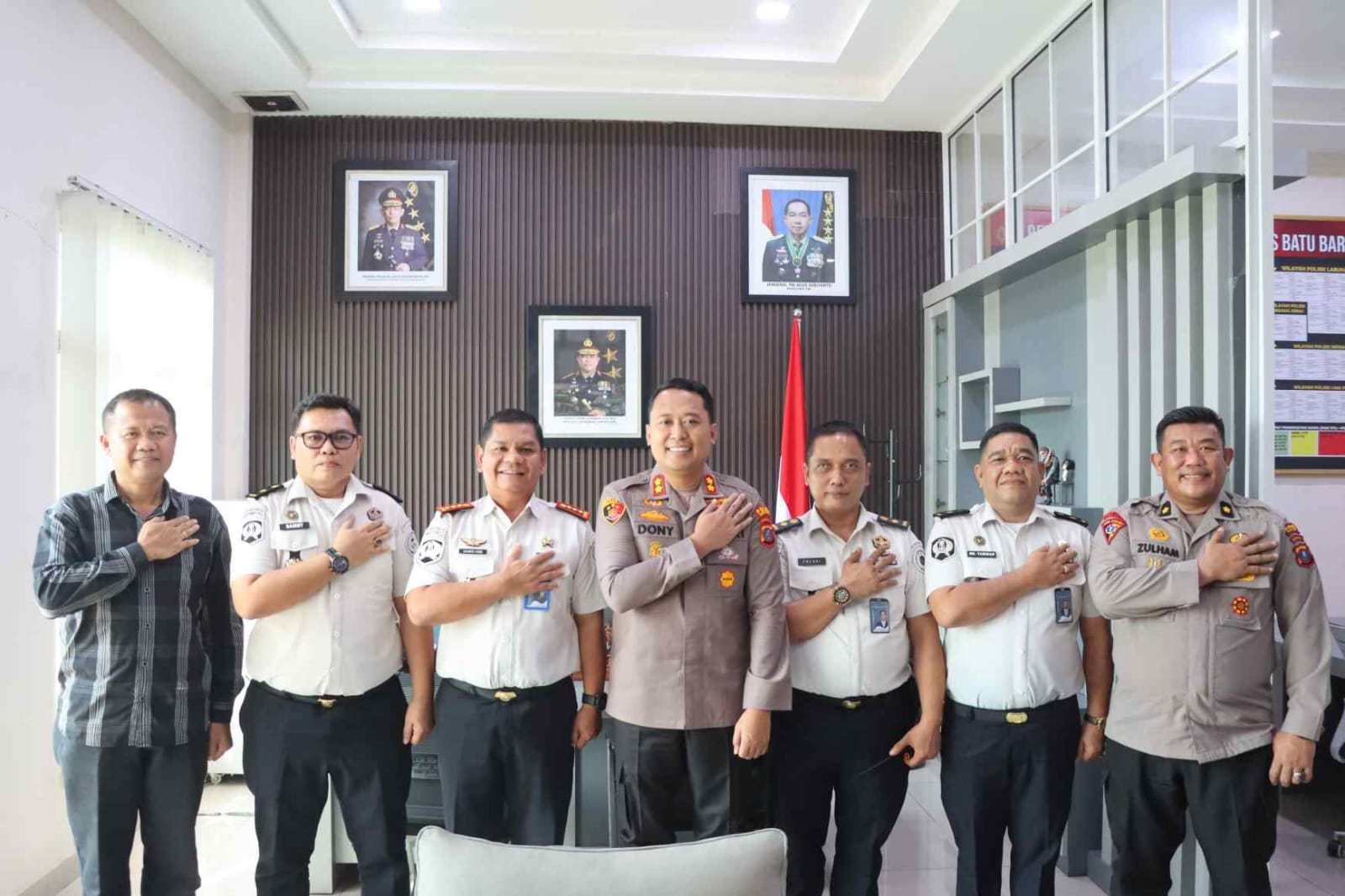 Penguatan Kerja Sama Polres dan Lapas Labuhan Ruku – Bahas Patroli Bersama dan Pertukaran Informasi      