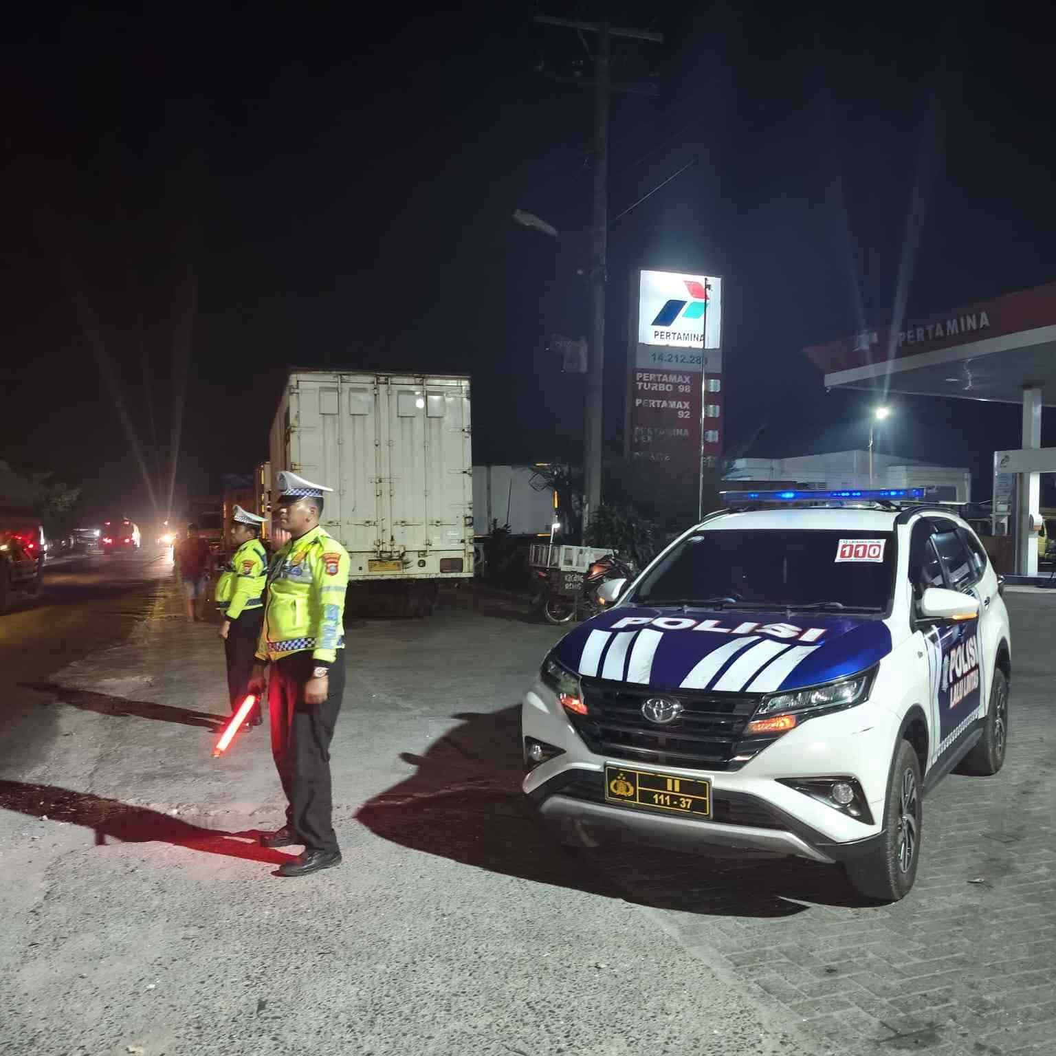 Polres Batu Bara Gelar Patroli Gabungan – Apel Kesiapan Dipimpin Pawas dan Padal Giat   