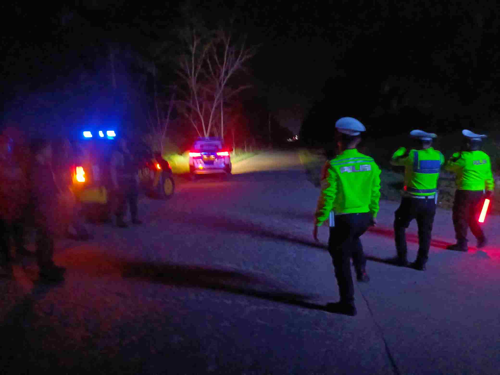 Patroli Gabungan Satlantas Polres Batu Bara: Cegah Balap Liar & Begal, Tindak Knalpot Brong di Jalan RSUD H. Oka Arya Zulkarnain   