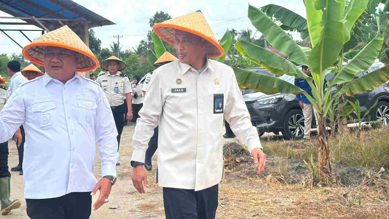 USAI PANEN PERDANA, LAPAS LABUHAN RUKU KEMBALI TANAM JAGUNG BERSAMA KAKANWIL DITJENPAS SUMATERA UTARA DAN WAKIL BUPATI BATU BARA