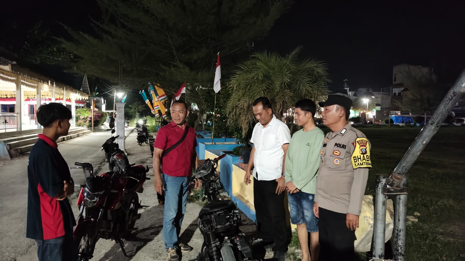 Polsek Air Putih Gelar Patroli Malam, Sasar Balap Liar, Begal dan Tawuran   