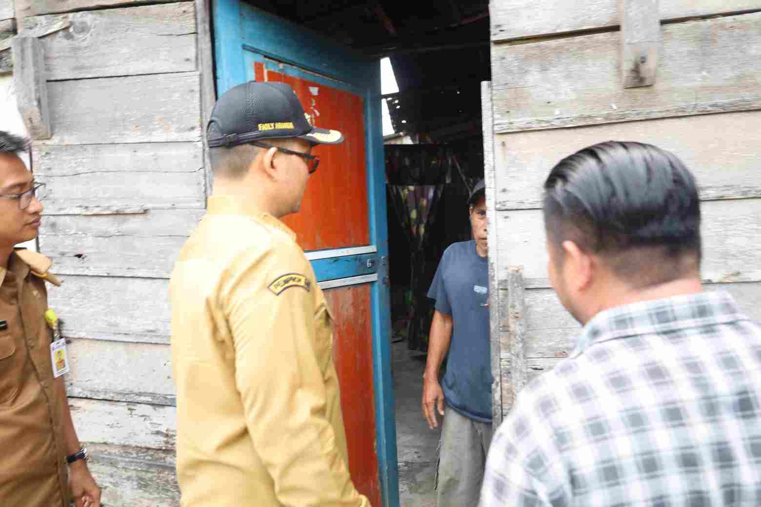 Wakil Wali Kota Tanjungbalai Tinjau Hunian Warga Kelurahan Sei Merbau Calon Penerima bantuan Program BSPS dari Kementerian PKP   