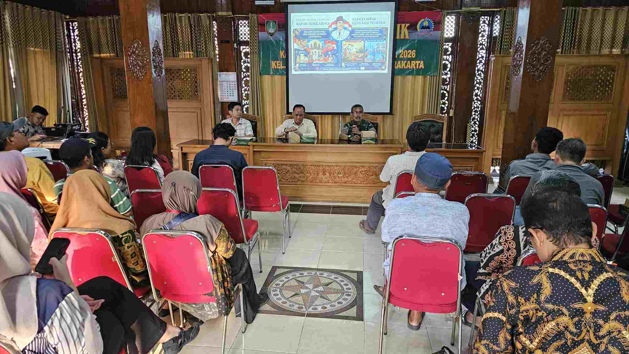 Kasdim 0735/Surakarta Tanamkan Wasbang dan Bela Negara di Kegiatan Non Fisik KBD Tahap IV TA. 2026