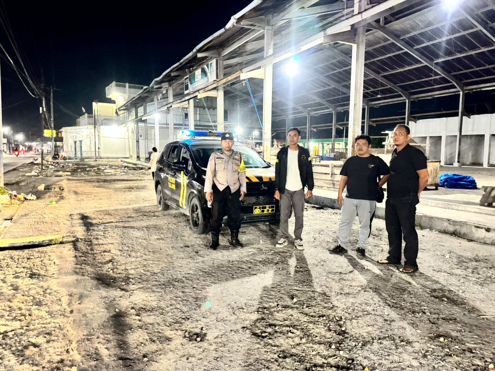 Polsek Talawi Tingkatkan Patroli Malam: Cegah Berbagai Gangguan, Jaga Rasa Aman Warga   