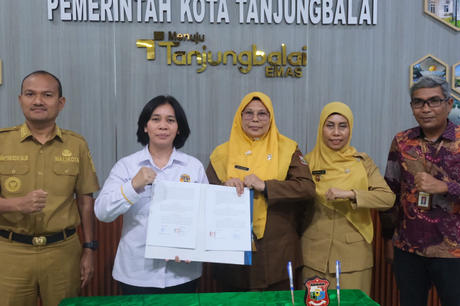 Optimalkan PAD dari Sektor Pajak, Pemko Tanjungbalai Melalui BPKPD Tandatangani MOU dengan Kantor ATR/BPN Tanjungbalai    