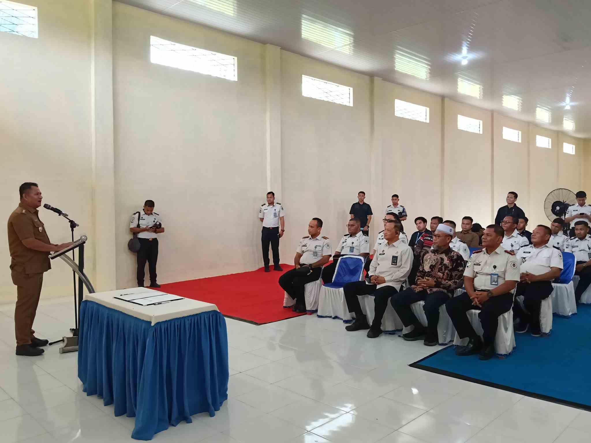 Kanwil Kemenimipas Sumut Terima Hibah Bangunan dari Masyarakat, Fasilitas Lapas Labuhan Ruku Semakin Lengkap