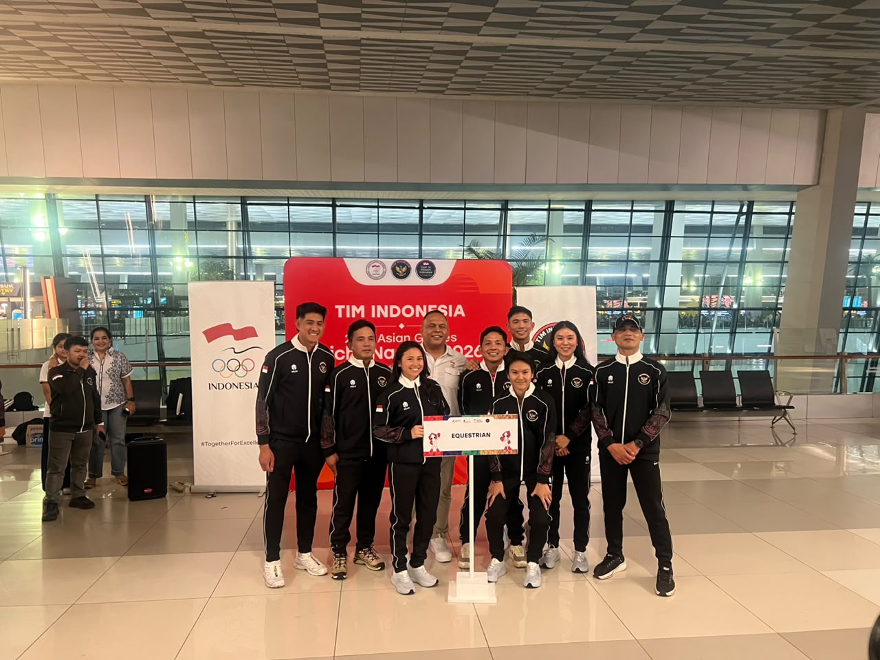 Anggota Detasemen Turangga Polri Perkuat Tim Nasional Berkuda Indonesia di Asian Games Jepang